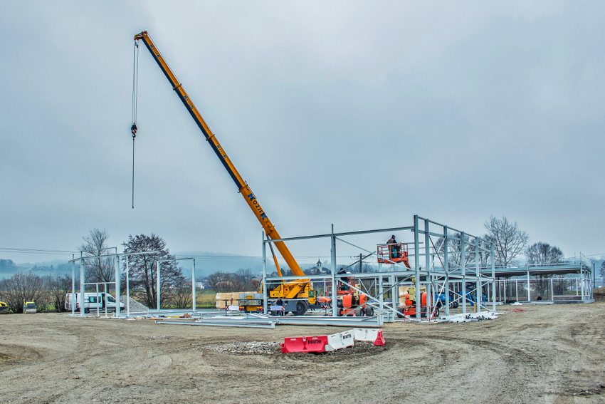 Suivi de chantier village d'entreprises Sillingy (du 18 décembre 2016 au 8 janvier 2017)